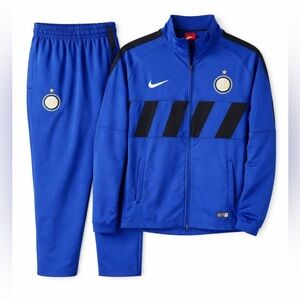 Nike Inter Milan 2019/20 Anthem Track Suit Set Blue Black Men’s Small Soccer
